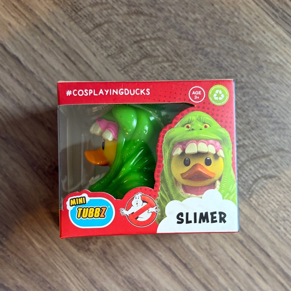 NWT Slimer Cosplaying duck by Mini Tubbz